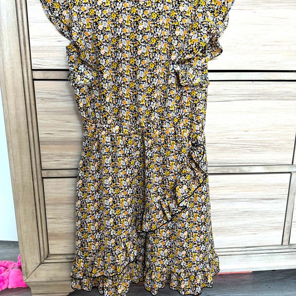 Warm flower dress